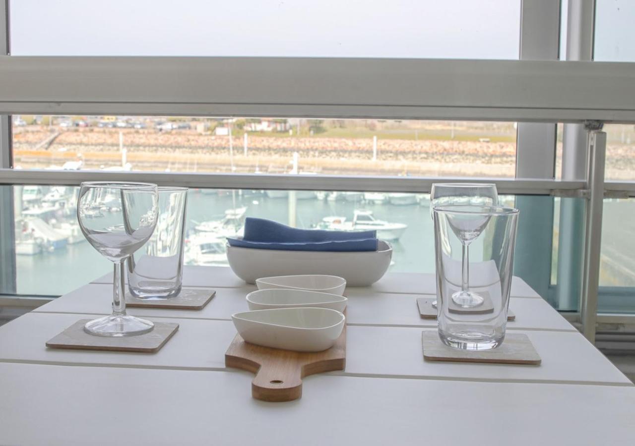 شقة Le Greement - Appt Vue Sur Le Port كورسول-سور-مار المظهر الخارجي الصورة
